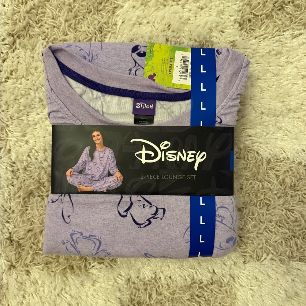 Disney Stitch Purple Lounge Set